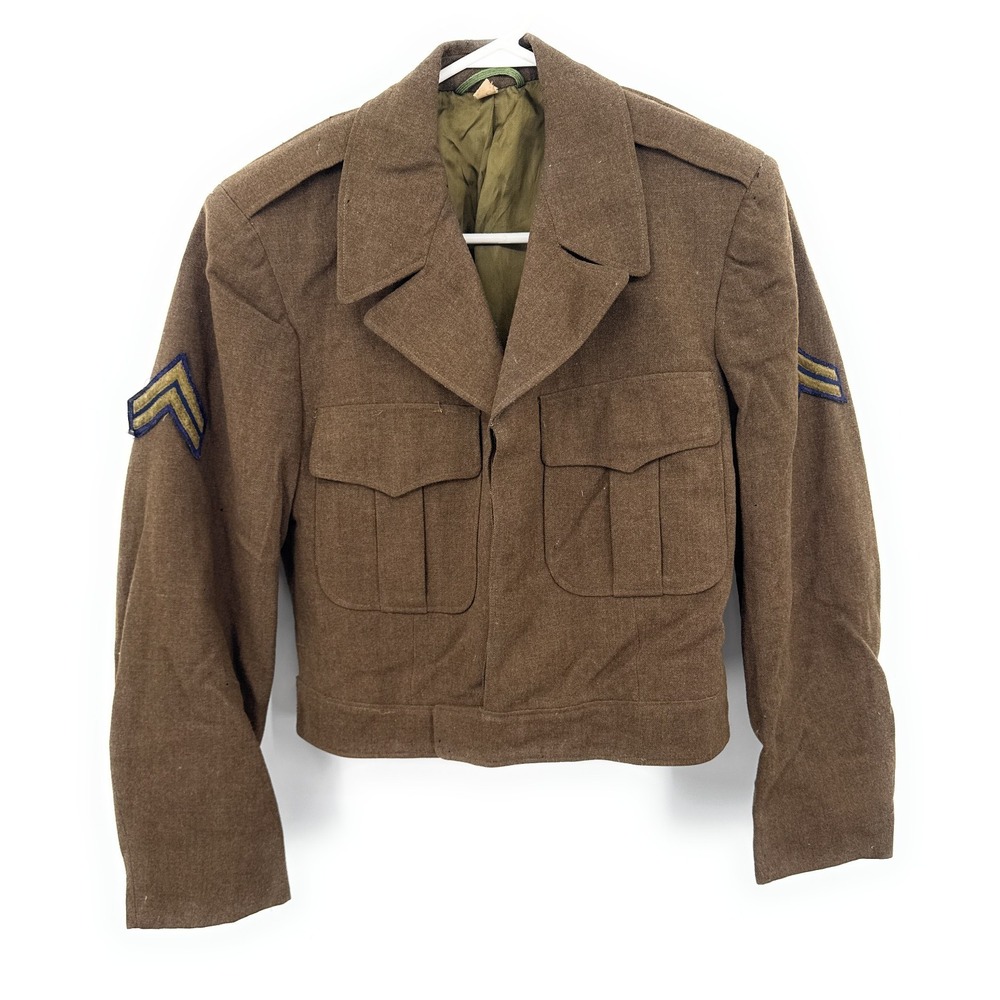 WWII Army Jacket Brown Corporal
